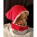 Toddler Hat and Scarf Set - Red